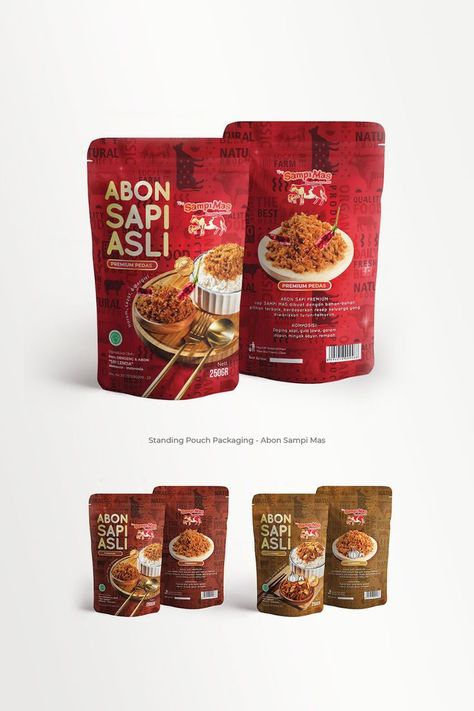 Pouch Design Packaging, Oats Packaging, Jar Tags, Standing Pouch, Food Box Packaging, Canned Meat, Snack Packs, Graphic Design Packaging, Graphic Design Lessons