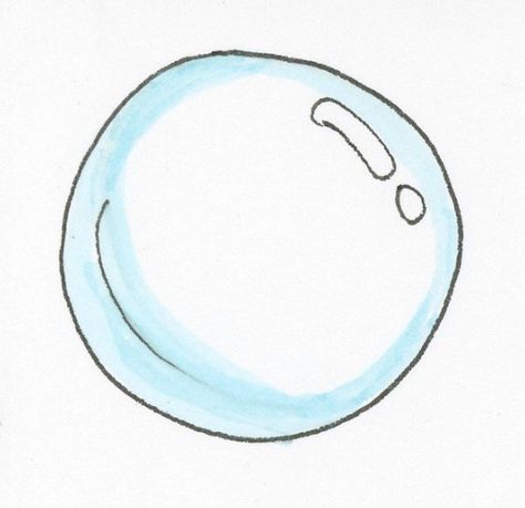 How To Draw Bubbles Underwater, How To Draw Bubbles Easy, Simple Bubble Drawing, Easy Bubble Drawing, Bubbles Underwater Drawing, Ocean Bubbles Drawing, Bubble Drawing Tutorials, Bubble Drawing Doodles, Bubbles Drawing Easy