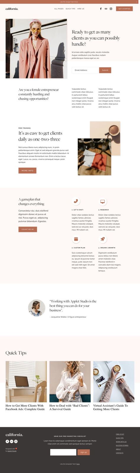 Beautiful Templates, Squarespace Template, Squarespace Design, Squarespace Website Design, Blog Layout, Website Template Design, Coming Soon Page, Branding Website Design, Web Design Trends