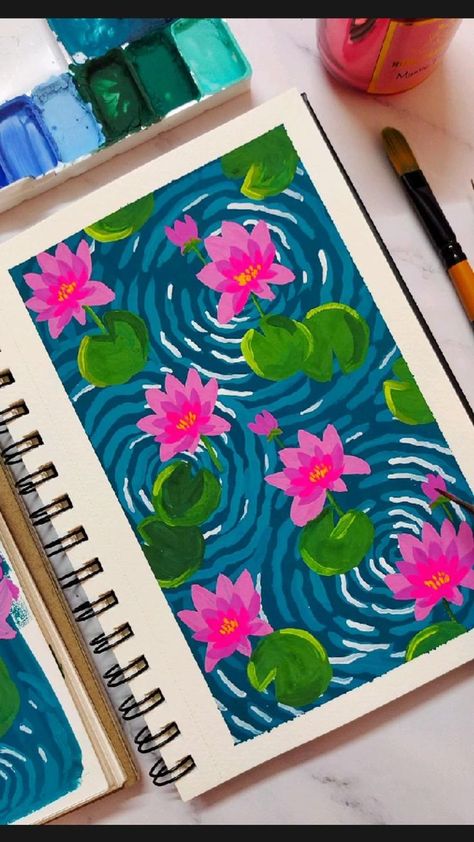 Art Painting Diy, Posca Marker, Posca Art, Soyut Sanat Tabloları, Gouache Art, Abstract Art Painting Diy, Canvas Painting Designs, Art Painting Gallery, Painting Flower