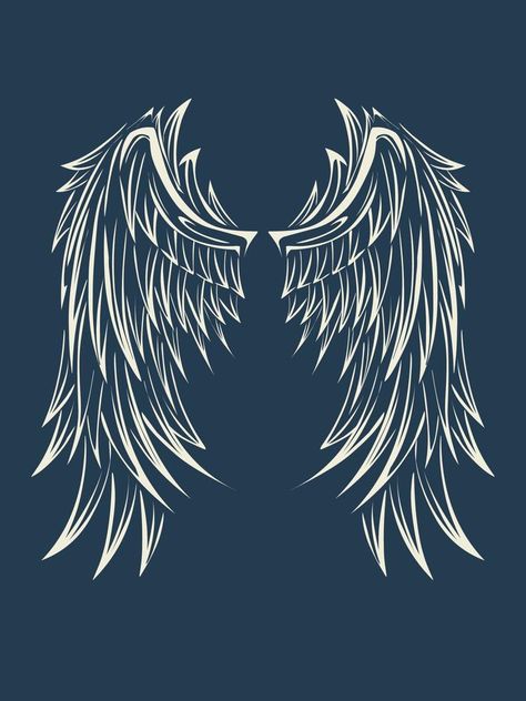 Angel Wings Line Art, Wings Line Art, Angel Wing Outline, Dragon Tattoo Realistic, Art Design Aesthetic, Aesthetic Decoration, Wing Tattoo, Model Art, Line Art Design