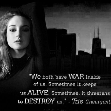 Tris Quotes From Divergent Book, Divergent Quotes Book, Quotes From Divergent, Divergent Book Quotes, Insurgent Book, Harry Potter Hunger Games, Beatrice Prior, Divergent Memes, Insurgent Quotes