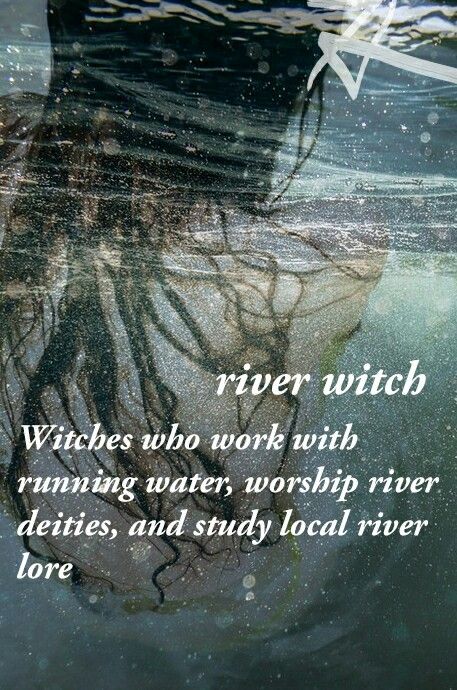 River Witch Aesthetic, River Water Witchcraft, Water Witch Aesthetic, River Witch, Water Priestess, Witchy Apartment, Types Of Witches, Witch Types, Water Spells