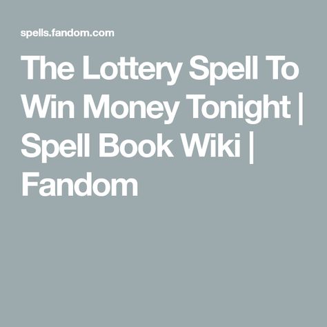 Lottery Spell, Money Spells Magic, Candles Black, Winning Lotto, Money Spells That Work, Easy Love Spells, Money Spell, Jar Spells, Luck Spells