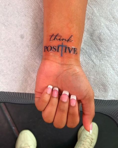 Think Positive Tattoo, Atlanta Buckhead, Think Positive, Dope Nail Designs, Celebrity Tattoos, Tattoos Gallery, Dope Nails, Viral Post, Tattoo Artist