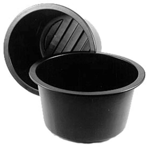 Use as a whiskey barrel liner. Use as a planter, container fountain, patio pond or an in ground pond. Can be used as an in ground reservoir for a fountain. Non-toxic material is UV stabilized. Smooth surface is easy to clean. MacCourt 26-ft L x 26-ft W Black High Density Polyethylene Pond Liner (20-Gallon) | PP2615 Preformed Pond Liner, Plastic Pond, Barrel Fountain, Container Pond, Fountain Head, Patio Pond, Pond Accessories, Pond Filters, Pond Liner