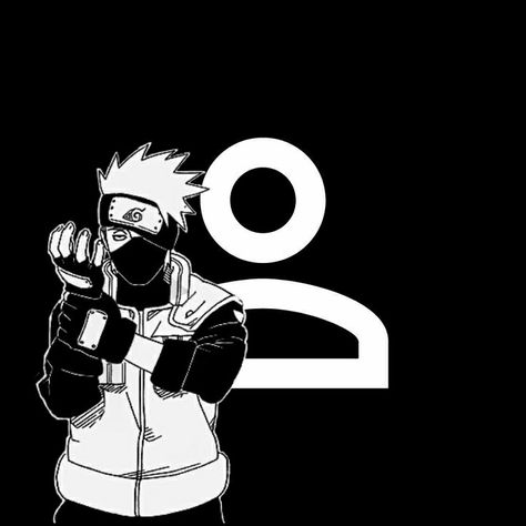 Kakashi App Icon, Tab Aesthetic, App Icon Covers, Icon Covers, Mobile App Icon, App Anime, Application Icon, Black App, White Wallet