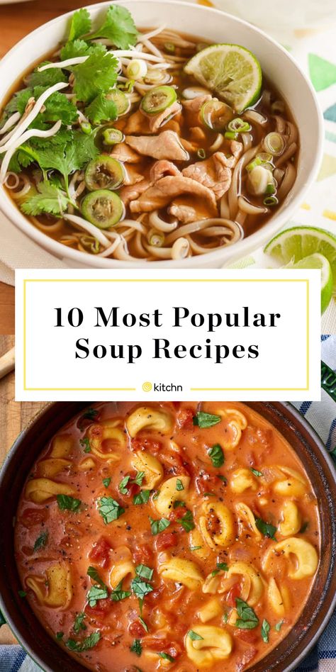 Best Rated Soup Recipes, Stock Pot Soup Recipes, Best Slow Cooker Soup Recipes, Most Popular Soups, 12 Tomatoes Recipes Soups, Most Popular Soup Recipes, Popular Soups Recipes, Soup Recipes Stovetop, Healthy Bean Soup