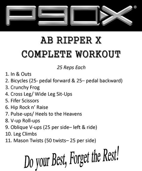 ab ripper x -this seriously works! Did it summer of '09 and had the closest thing to a six pack. Getting started on it again. @Hannah Gagliardi P90x Ab Ripper, P90x Workout, Complete Workout, Workout Man, Tony Horton, P90x, Best Abs, Workout Program, I Work Out