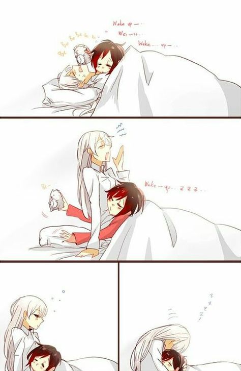 Ruby X Weiss, Rwby White Rose, Yuri Comics, Rwby Funny, Rwby Ships, Rwby Comic, Rwby Fanart, Rwby Anime, Yuri Manga