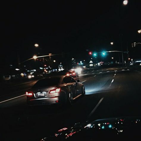 night ~ city ~ lights ~ car ~ road Night City, City Lights, At Night, Instagram Post, Road, Instagram