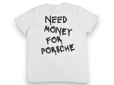 Car Tshirt Design, Porsche Shirt, Christmas Gifts Men, Need Money For Porsche, Sports Car Brands, Porsche Car, Graphic Christmas, Basic Streetwear, Car Guy Gifts