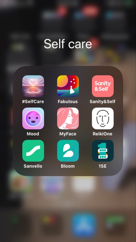 Apps For Spirituality, Korean Apps Photo, Selfcare Apps Iphone, Self Growth Apps, Self Care Apps For Teens, Self Care Apps Free, Work Out Apps, Apps Must Have, Glow Up Apps