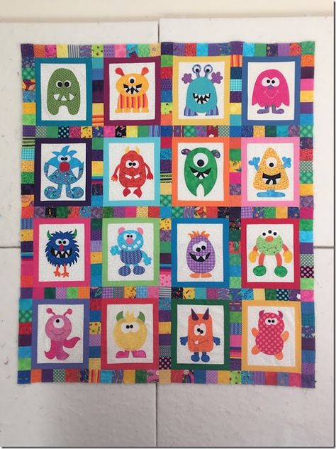 Christmas Rag Quilts, Monster Quilt, Baby Quilt Patterns Easy, Kid Quilts Patterns, My Monster, Will Power, Out Of My Comfort Zone, Baby Boy Quilts, Baby Quilt Patterns