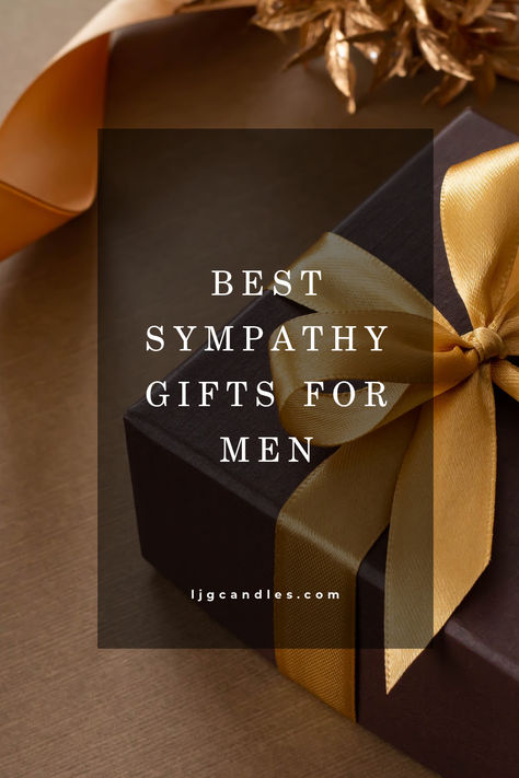 Unique sympathy gifts for men: jewelry, keychains, home decor and more. Condolences Gift Ideas, Sympathy Gifts For Men, Sympathy Basket, Unique Sympathy Gifts, Baskets For Men, Condolence Gift, Male Teacher, Losing A Loved One, Men Jewelry