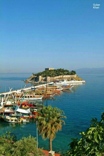 Awesome beauty of Turkey Kusadasi Turkey, Visit Turkey, Medieval Fortress, Kusadasi, The Number 1, Marmaris, Turkey Travel, Boutique Chic, Istanbul Turkey