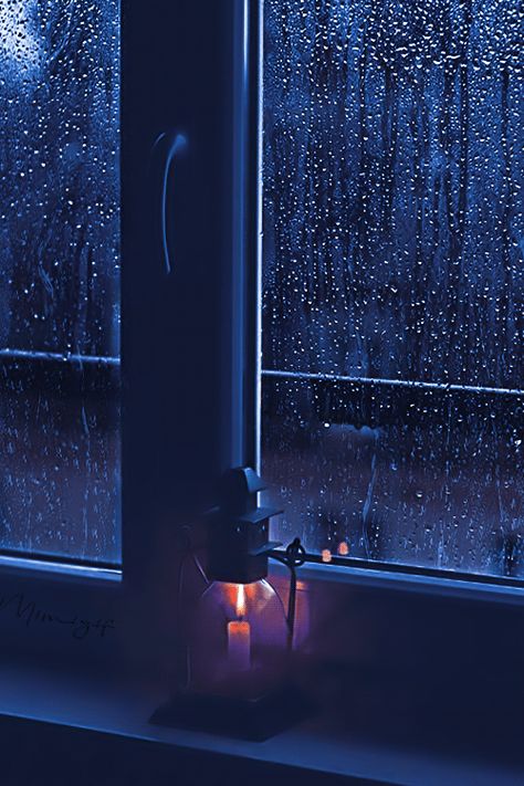 Lofi Rain Gif, Gif Rain Window, Live Rain Wallpaper, Rain Gifs, Evening Gif, Lofi Rain, Rainy Gif, Raining Gif, Evening Video