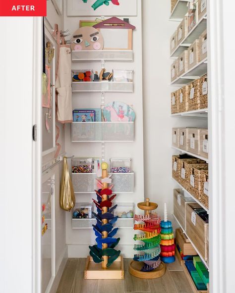 Closet with drawers