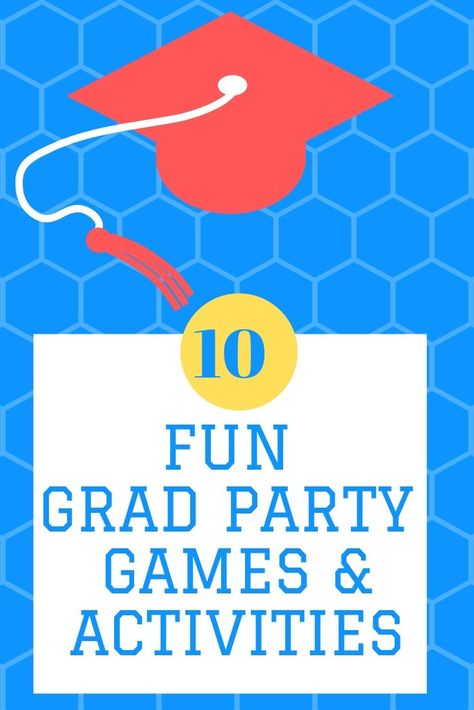 10 Fun Graduation Party Games and Activities For Any Age. From yard games to sentimental activities that will make your graduation party one to remember .#graduationparty #graduationpartygames #graduationpartyideas #partygames Graduation Activity Ideas, Graduation Party Ideas Activities, Activities For Graduation Party, Graduation Party Activities Ideas, Graduation Party Ideas Games, Graduation Party Games Activities, Grad Party Activities, Farewell Party Games, Grad Party Games