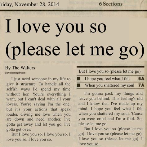 I Love You So The Walters Poster, The Walters Poster, Lyrics I Love Journal, Lyrical Poetry, Song Lyrics Poster, Lyric Poetry, Song Lyric Posters, Lyrics Poster, Music Poster Design