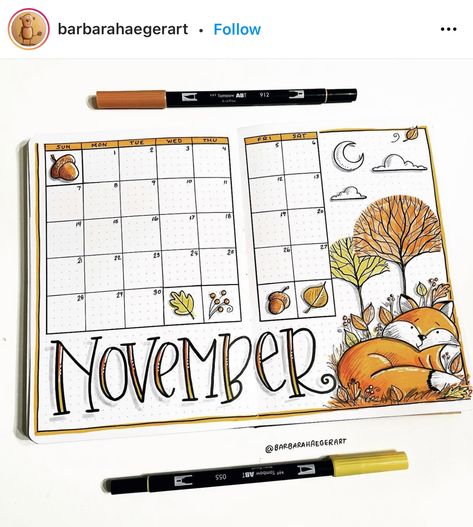 Bullet Journal Calendrier, Calendar Doodles, Bullet Journal October, March Bullet Journal, Planner Themes, Bullet Journal Month, Planner Doodles, Bullet Journal Ideas Templates, Bullet Journal Mood Tracker Ideas