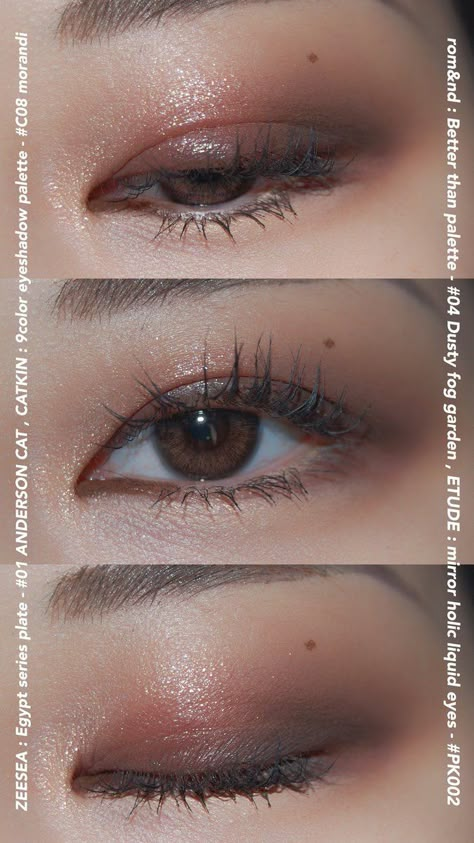 "Oh Christmas brow, oh Christmas brow, how lovely are your arches... Asian Eyeshadow, Monolid Eye Makeup, Monolid Eyes, Monolid Makeup, Eyebrow Trends, Smoky Eyeshadow, Eye Makeup Pictures, Hooded Eye Makeup, Ethereal Makeup