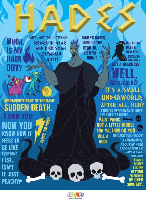 Hades Quotes, Disney Magazine, Hercules Disney, Deco Disney, Barbie Quotes, Villain Quote, Disney Hercules, Images Disney, Disney Villain