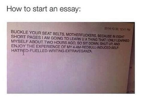 How to start an essay lmaooooo Essay Transitions, Tumblr Black And White, Writing A Persuasive Essay, Looks Can Be Deceiving, Essay Prompts, Admissions Essay, Persuasive Essays, Narrative Essay, Myself Essay