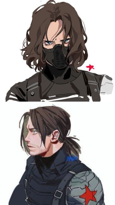 Winter Soldier Bucky Fanart, Bucky Barnes And Steve Rogers Fan Art, Stucky Matching Icons, Bucky Barnes Fanart Winter Soldier, Bucky Barnes Fanart Cute, Bucky And Tony, Stucky Fanart Bottom Bucky, Bucky Marvel, James Bucky Barnes