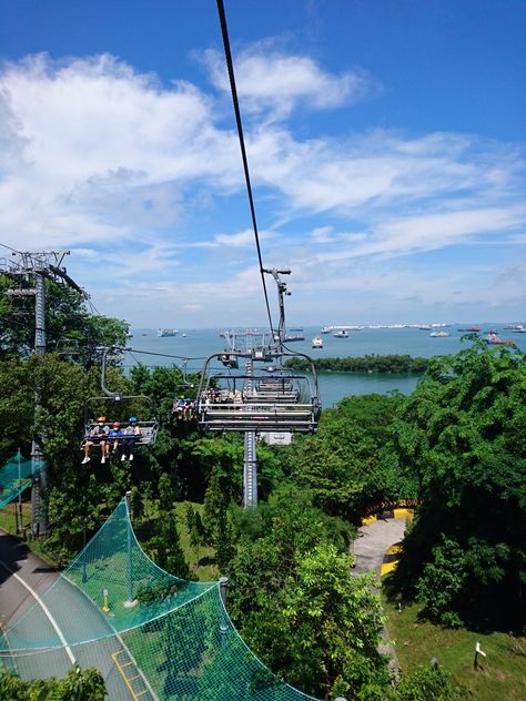 Sentosa Island Singapore 🇸🇬 Sentosa Island Singapore, Little India Singapore, Sky Ride, Sky Line, Luge, Beautiful Places To Travel, Travel Inspo, Places To Travel, Singapore