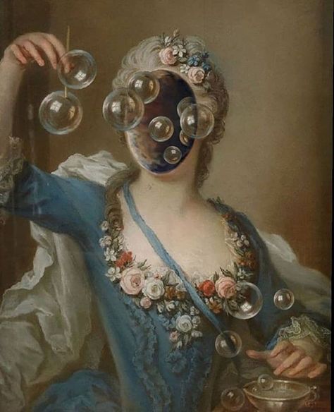 Surealism Art, Surreal Portrait, Arte Peculiar, Lowbrow Art, Soap Bubbles, Arte Inspo, Creepy Art, Pop Surrealism, Ethereal Art