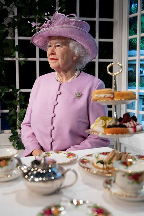 You can now have afternoon tea with the Queen at Madame Tussauds | HELLO! Buckingham Palace Garden Party, Tea Etiquette, Royal Tea Parties, Afternoon Tea London, English Tea Party, British Tea, Royal Tea, Palace Garden, Afternoon Tea Parties