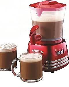 Hot Chocolate Maker, Gourmet Hot Chocolate, Cocoa Drink, Chocolate Cappuccino, Warm Drinks, Chocolate Maker, Hot Cocoa Bar, Cocoa Bar, Amazon Kitchen