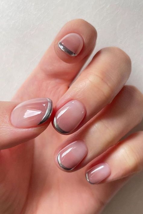 Wow Nails, Hello Nails, Gelish Nails, Simple Gel Nails, Minimal Nails, Casual Nails, Soft Nails, Nails Desing, Neutral Nails