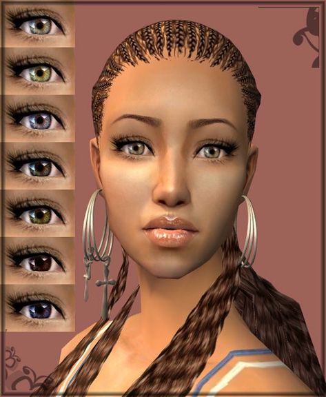 Sims 2 Makeup, Sharp Eyes, Sims 2 Hair, Sims Mods, Sims 2, Sims 3, Sims Cc, The Sims, Sims 4