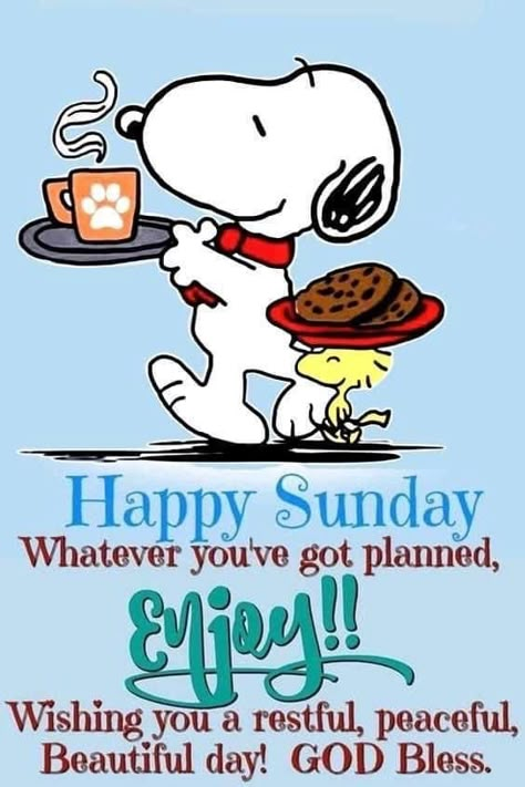 Sunday Morning Memes, Sunday Snoopy, Snoopy Sunday, Beautiful Friend Quotes, Snoopy Happy Dance, Good Morning Happy Weekend, Happy Sunday Images, Weekend Greetings, Happy Sunday Morning