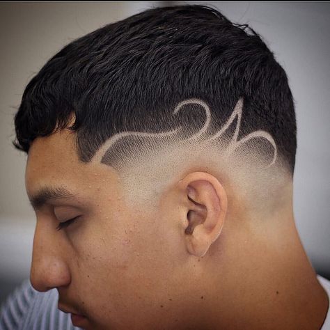 Hair Tattoo Men, Hair Designs For Boys, Boys Haircuts With Designs, Hair Tattoo Designs, Haircut Designs For Men, Fade Haircut Designs, Best Short Haircuts For Men, Mid Fade Haircut, Undercut Fade