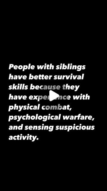 Jess Chandler on Instagram: "Tell me I’m wrong! 😂 Especially, growing up with brothers! #siblingcheck #siblings #lifewithsiblings #funny #comedy #funnyvideo #hilarious #kidsbelike" Siblings Funny, Funny Comedy, Tell Me, Growing Up, Funny Gif, Funny, On Instagram, Quick Saves, Instagram