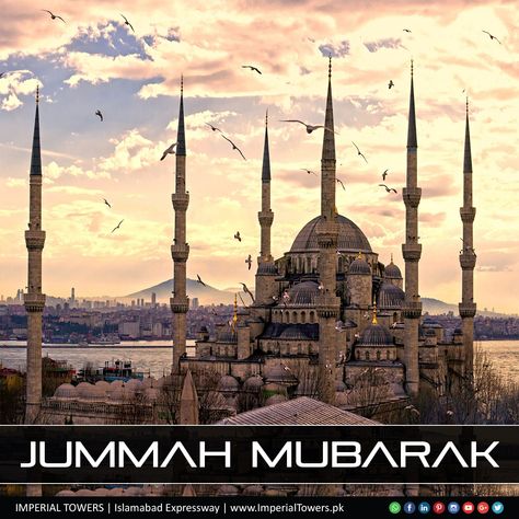 Remember you are not alone, Allah is with you. JUMMAH MUBARAK.  Official Website: www.imperialtowers.pk  #JummahMubarak #JummaMubarak #ImperialTowers #HIRTRC Sultan Ahmed Mosque, Blue Mosque Istanbul, Istanbul Tours, The Blue Mosque, Istanbul Hotels, Istanbul City, Turkey Photos, Kusadasi, Blue Mosque