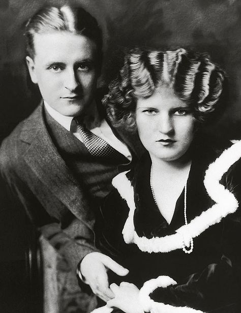 Two 4w3s: Zelda and Scott Fitzgerald. Zelda was probably a sx variant. (Look at the eyes.) Scott And Zelda Fitzgerald, Bad Husband, Zelda Fitzgerald, Dorothy Parker, F Scott Fitzgerald, People Of Interest, Black And White Portraits, New Shows, Her Hair