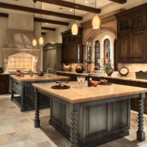 2 Island Kitchen Layout, Kitchen Extension Ideas, Kitchen Island Layout, Lakehouse Kitchen, Traditional Kitchen Island, Double Island Kitchen, Kitchen Shapes, Kitchen Cost, Building A Kitchen