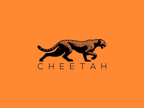 Cheetah Logo by Ben Naveed🇺🇸 Cheetah Logo Design, Cheetah Vector, Ticket Logo, Cheetah Logo, Fast Logo, Running Logo, Cheetah Top, Facebook Icons, Tiger Logo