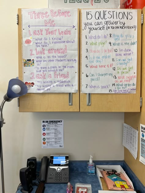 Clean Classroom Ideas, Teacher Fridge, 4th Grade Classroom Setup, Third Grade Ela, Clean Classroom, Elementary Classroom Themes, Classroom Goals, 3rd Grade Teacher, Middle School Math Classroom