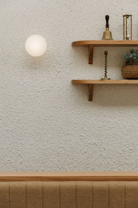 Textured Wall Living Room, Wall Colour Texture, Wall Texture Types, Old House Decorating, Colonial Interior Design, Concrete Effect Paint, Feature Wall Design, Australian Interior, Clothing Store Interior