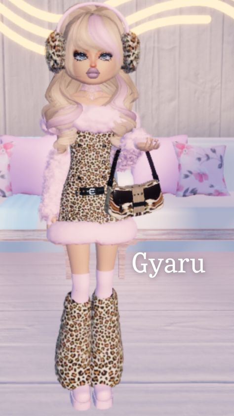 Gyaru Dress To Impress Outfit, Gyaru Dress To Impress, Gyaru Dress, Baddie Codes, Dti Theme, Dti Ideas, Themed Outfits, Dress To Impress, Outfit Ideas