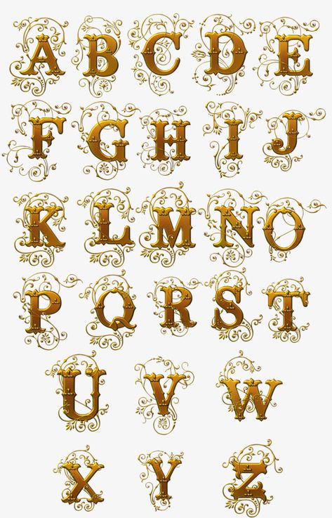 Alphabet Symbols, Alfabet Letters, Tattoo Lettering Fonts, Lettering Alphabet Fonts, Creative Lettering, Calligraphy Alphabet, Embroidery Monogram, Alphabet Art, Illuminated Letters