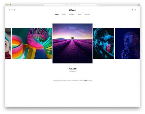 Boto - Best HTML Photo Gallery Website Template 2022 - Colorlib Gallery Design Ideas, Photo Gallery Website, Web Development Programming, Web Design Gallery, Ui Website, Ui Design Website, Web Gallery, Photographer Website, Gallery Website