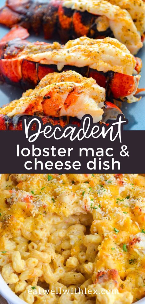 creamy homemade lobster mac and cheese recipe Smoked Lobster Mac And Cheese, Lobster Mac And Cheese Recipe Easy, Best Lobster Mac And Cheese, Shrimp Mac And Cheese Recipe, Lobster Mac And Cheese Recipe, Lobster Pasta Recipe, Lobster Mac N Cheese Recipe, Lobster Pasta, Lobster Bake