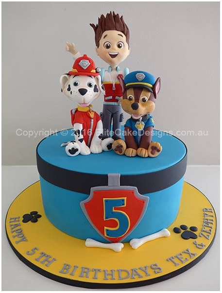 Elite Cake Designs Ryder Cake Paw Patrol, Paw Patrol Ryder Cake, Chase And Marshall Cake, Ryder Paw Patrol Cake, Chase And Marshall, Cakes For Kids, Kids Birthday Cake, Ryder Paw Patrol, Paw Patrol Birthday Cake