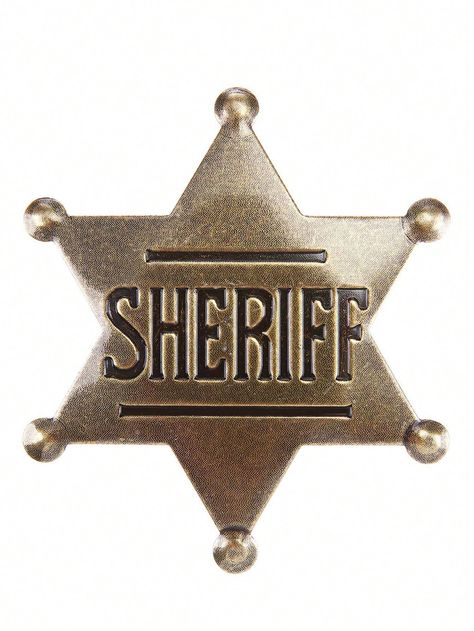 1pc Sheriff Badge For Children, Girls And Adults, Western Police Vest Badge, Deputy Sheriff Badge, Cowboy Party Decoration Badge, MetallicI discovered amazing products on SHEIN.com, come check them out! Police Vest, Cowboy Party Decorations, Deputy Sheriff, Sheriff Badge, Sheriff Deputy, Window Signs, Cowboy Party, 25th Birthday, Window Painting